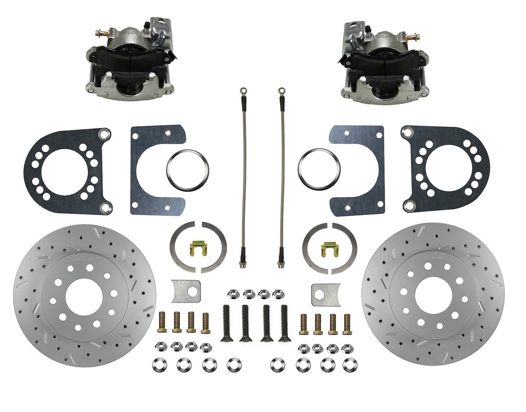 Leed Brakes RC0001X: 8 in. & 9 in. Small Bearing Rear Disc Brake Kit