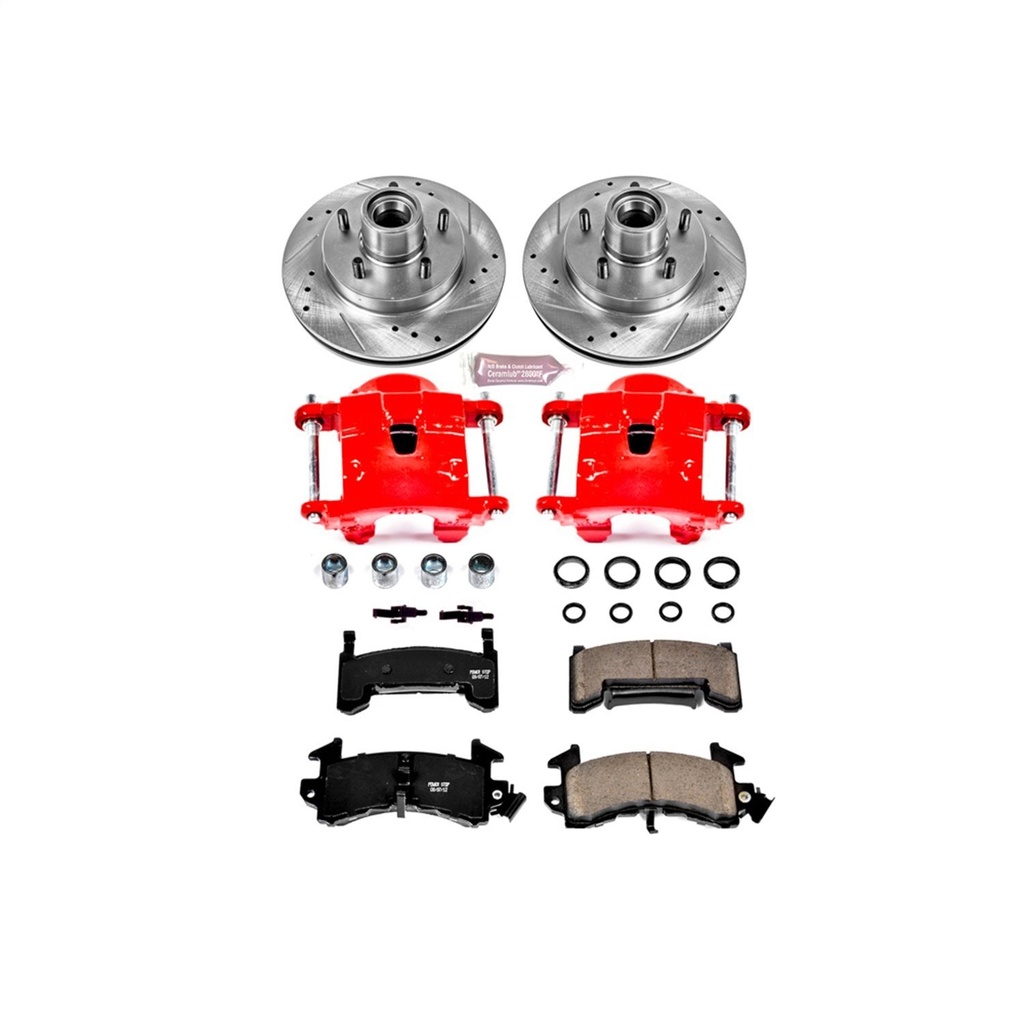 Power Stop KC1482: High Performance Brake Pads & Rotor Kit