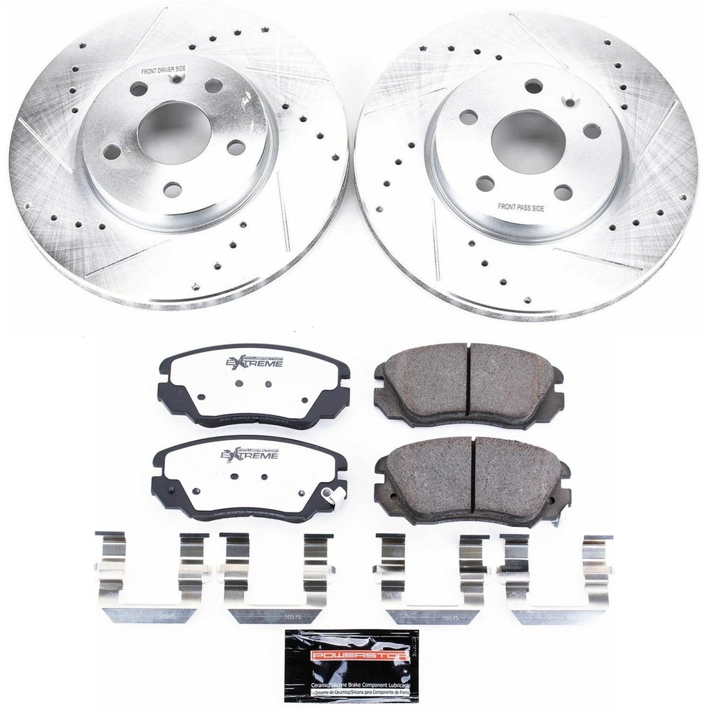 Power Stop K5334-26: STREET WARRIOR BRAKE KIT