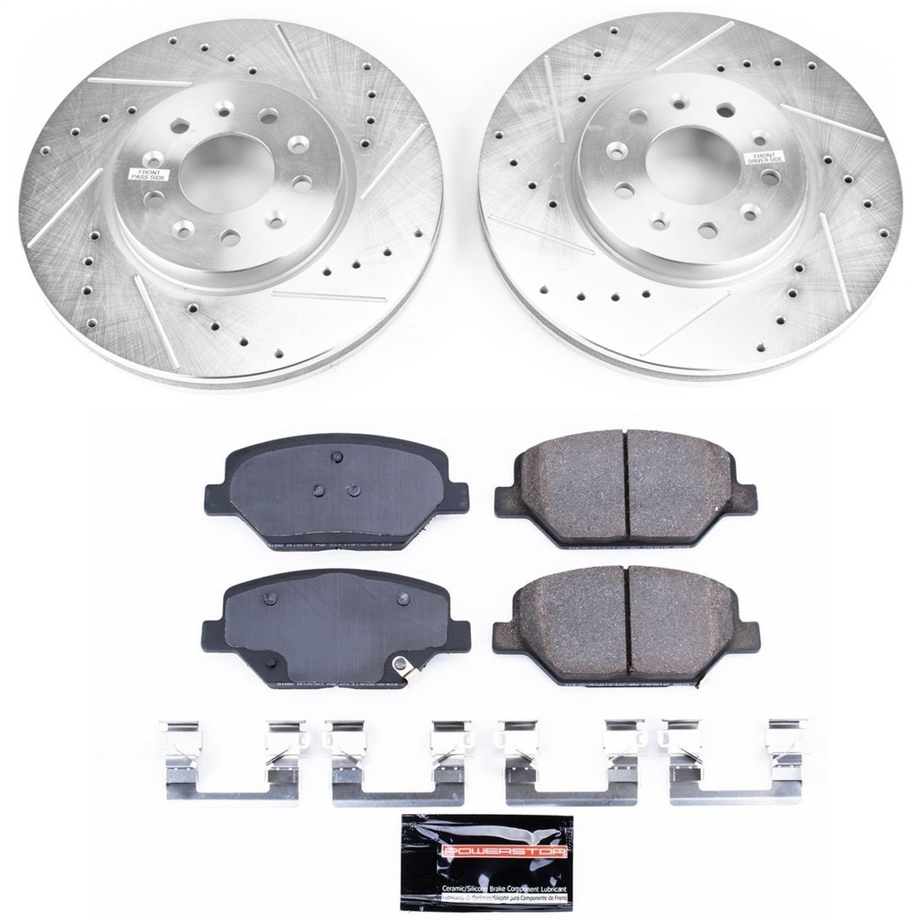 Power Stop K7661: Z23 EVOLUTION BRAKE KIT