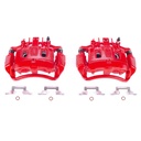 Power Stop S4690: Performance Rear Brake Calipers Powder Coated Red Pair