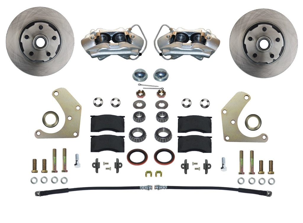 Leed Brakes FC2002SM: Mopar B/E-Body Front Disc Brake Conversion Kit