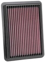 K&N 33-5096: 33-5096 High-Performance OE-Style Replacement Air Filter Select Mazda 3, Mazda CX-30, Mazda CX-50 2.0/2.5L