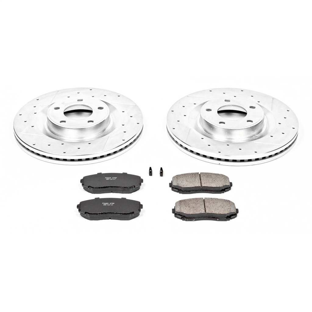 Power Stop K3057: Z23 Evolution Brake Kit for Ford Edge, Lincoln MKX