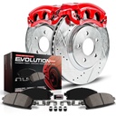 Power Stop KC1990: Z23 Evolution Sport Performance 1-Click Brake Kit w/Calipers
