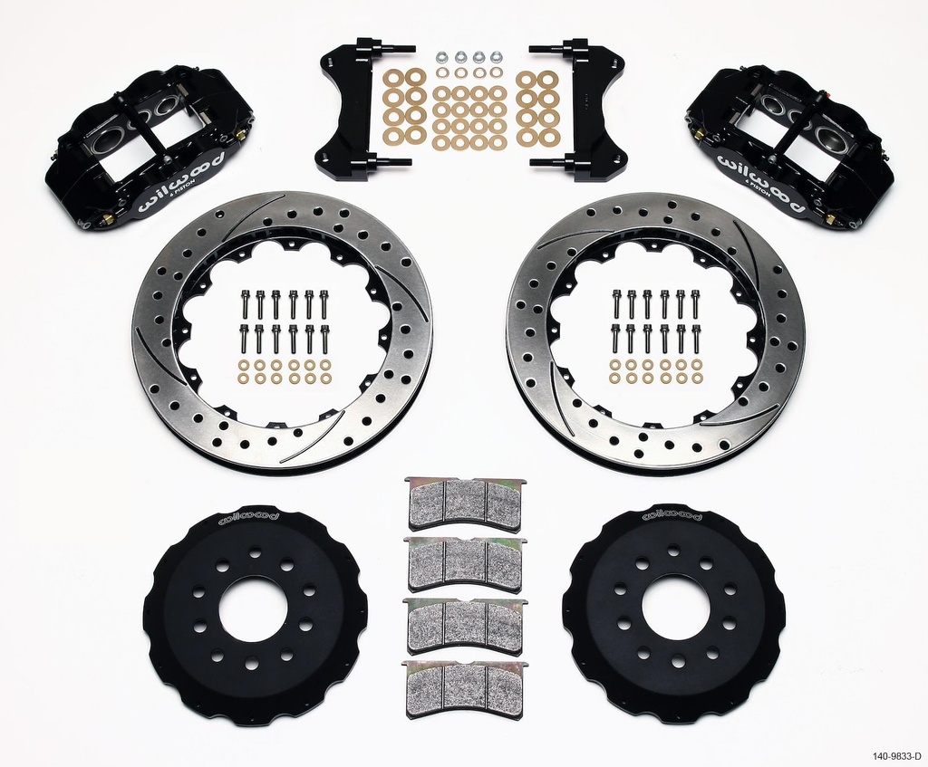 Wilwood 140-9833-D: Forged Narrow Superlite 6R Big Brake Kit 1998-2002 Chevy Camaro