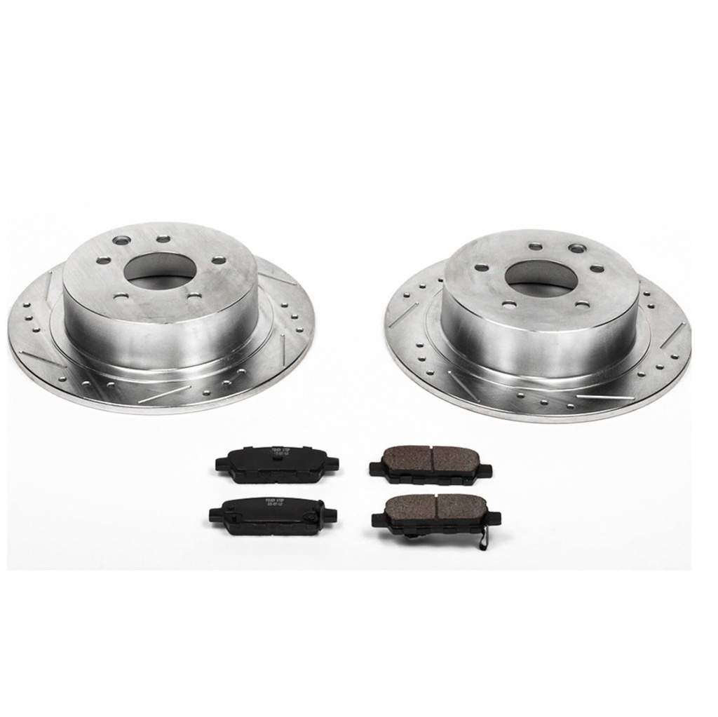 Power Stop K098: Z23 Rear Brake Pads & Rotor Kit