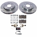 Power Stop K9200-36: K9200-36 Z36 Truck & SUV Carbon-Fiber Ceramic Brake Pad & Drilled & Slotted Rotor Kit