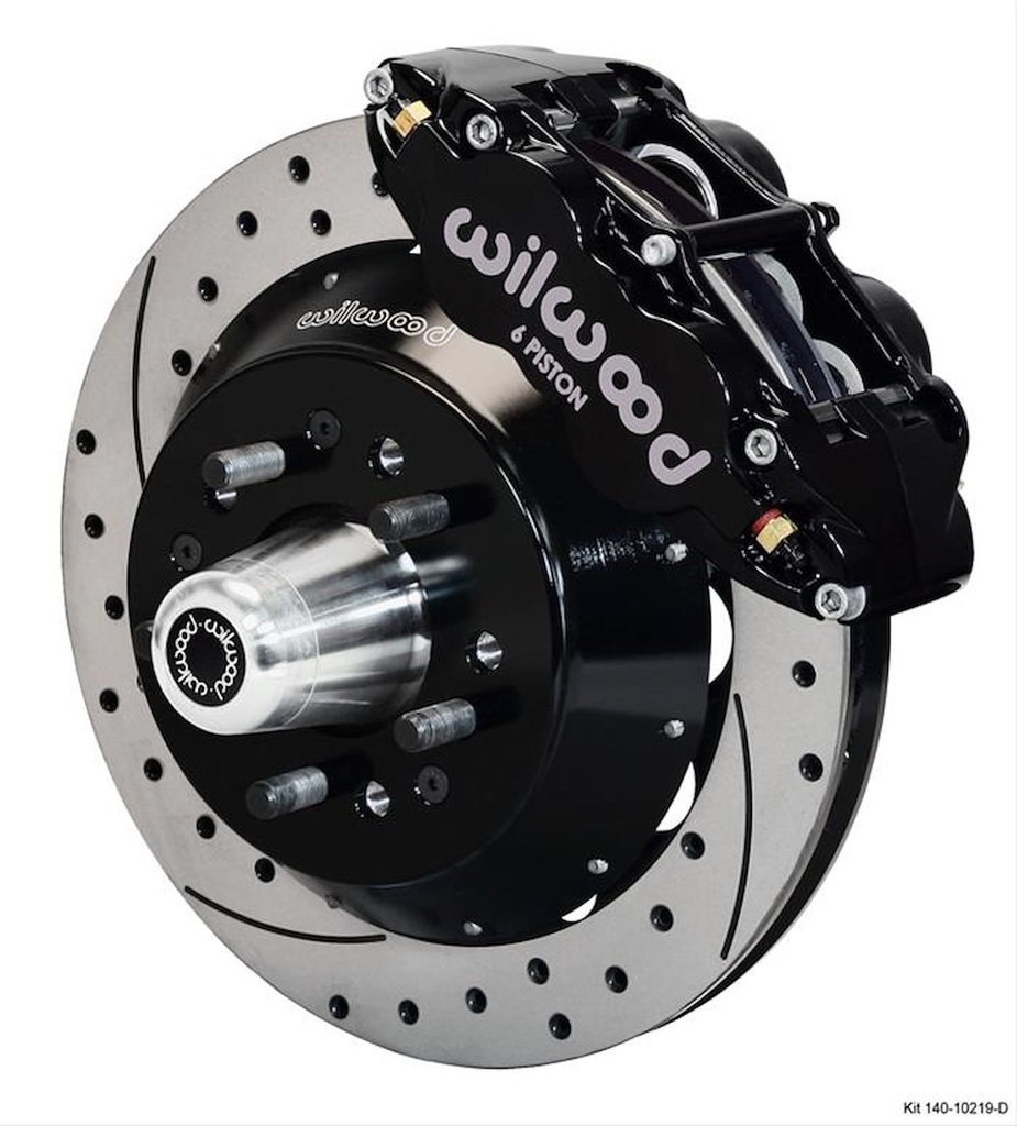 Wilwood 140-10219-D: Forged Narrow Superlite 6R Big Brake Kit 1968-1970 Ford/Mercury Vehicles