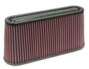K&N RF-1050: RF-1050 Universal Air Filter - Carbon Fiber Top 1998-2002 Chevy Camaro, 1998-2002 Pontiac Firebird