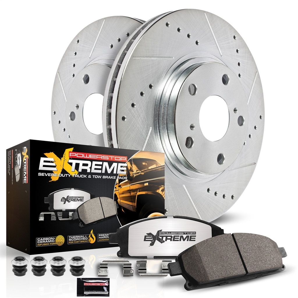 Power Stop K5067-36: Z36 Severe-Duty Truck And Tow 1-Click Brake Kit