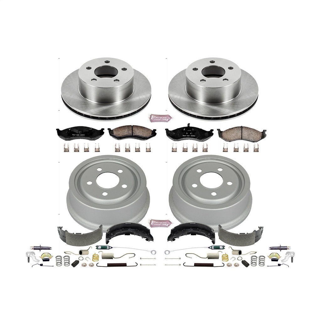Power Stop KOE15073DK: Autospecialty OE Stock Replacement 1-Click Daily Driver Brake Kit