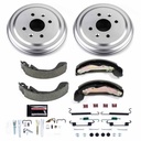 Power Stop KOE15392DK: DAILY DRIVER DRM&SHOE KIT