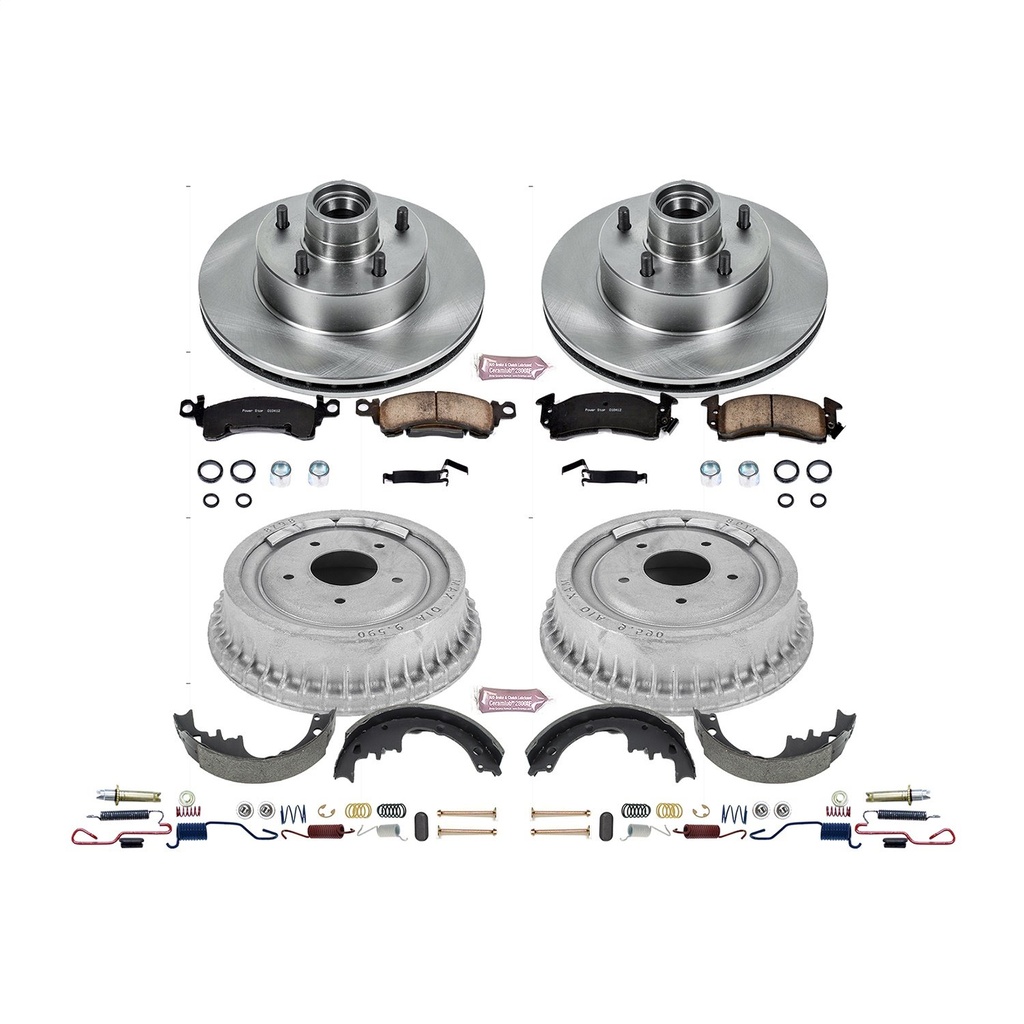 Power Stop KOE15023DK: Autospecialty OE Stock Replacement 1-Click Daily Driver Brake Kit