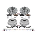 Power Stop KOE15023DK: Autospecialty OE Stock Replacement 1-Click Daily Driver Brake Kit