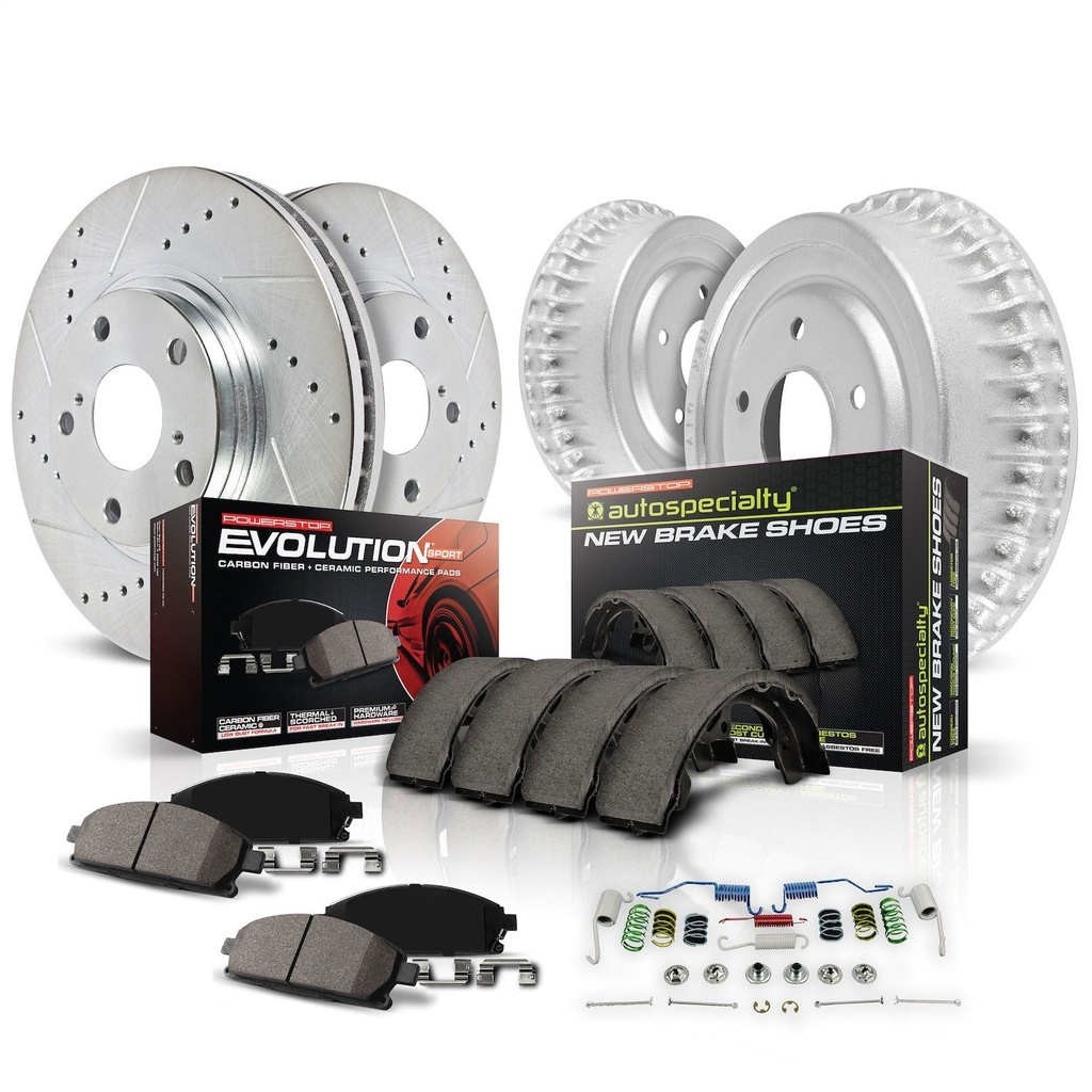 Power Stop K15086DK: K15086DK Z23 EVOLUTION BRAKE KIT