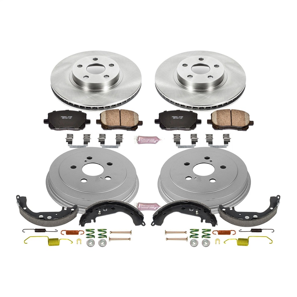Power Stop KOE15200DK: Autospecialty OE Stock Replacement 1-Click Daily Driver Brake Kit