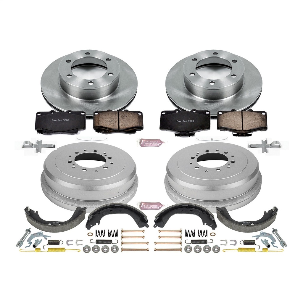 Power Stop KOE15095DK: Autospecialty OE Stock Replacement 1-Click Daily Driver Brake Kit