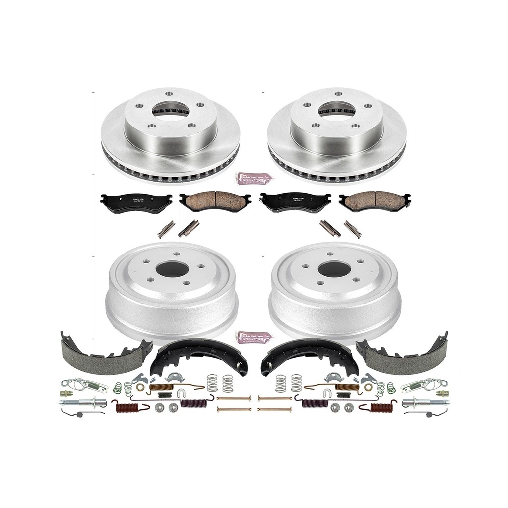 Power Stop KOE15165DK: Autospecialty OE Stock Replacement 1-Click Daily Driver Brake Kit