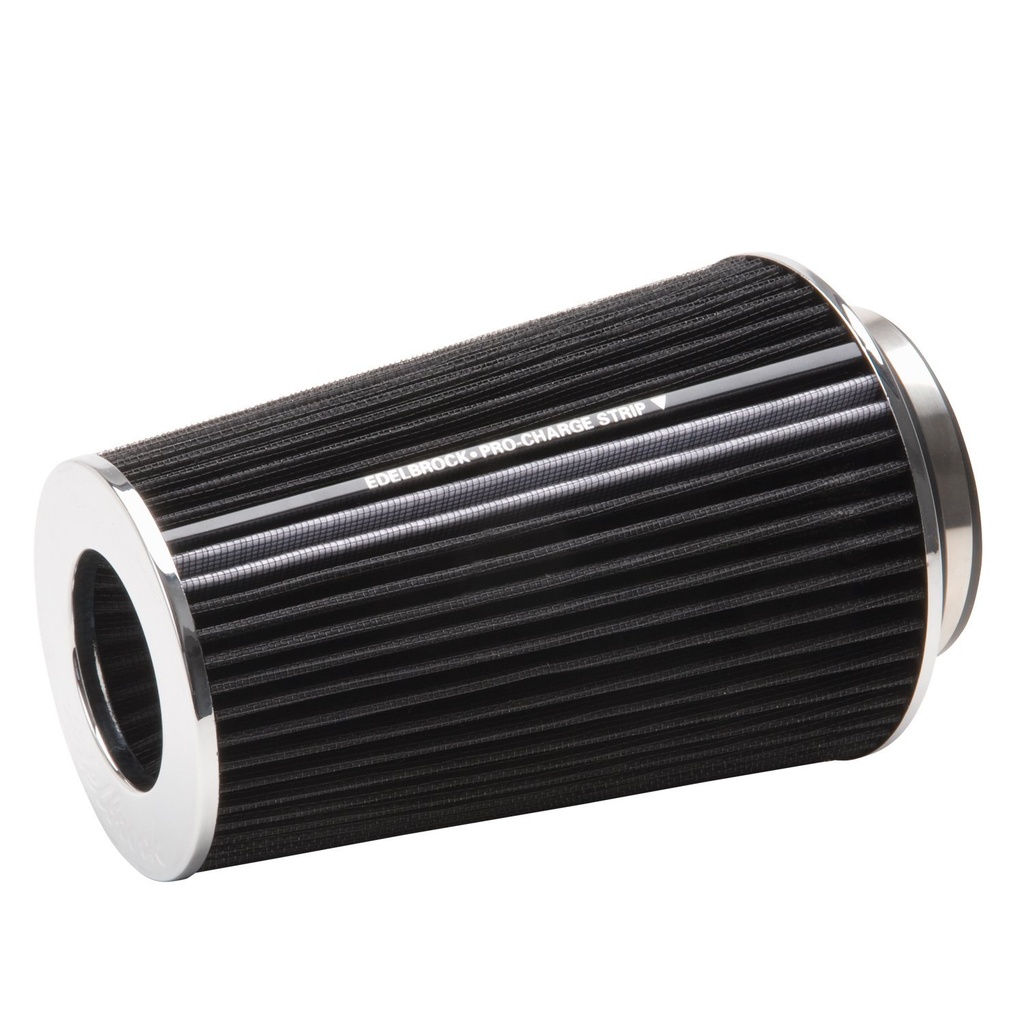 Edelbrock 43690: Universal Black Tall Conical Air Filter with 10.50" Overall Length for 3",3.5", and 4" Air Intake Systems
