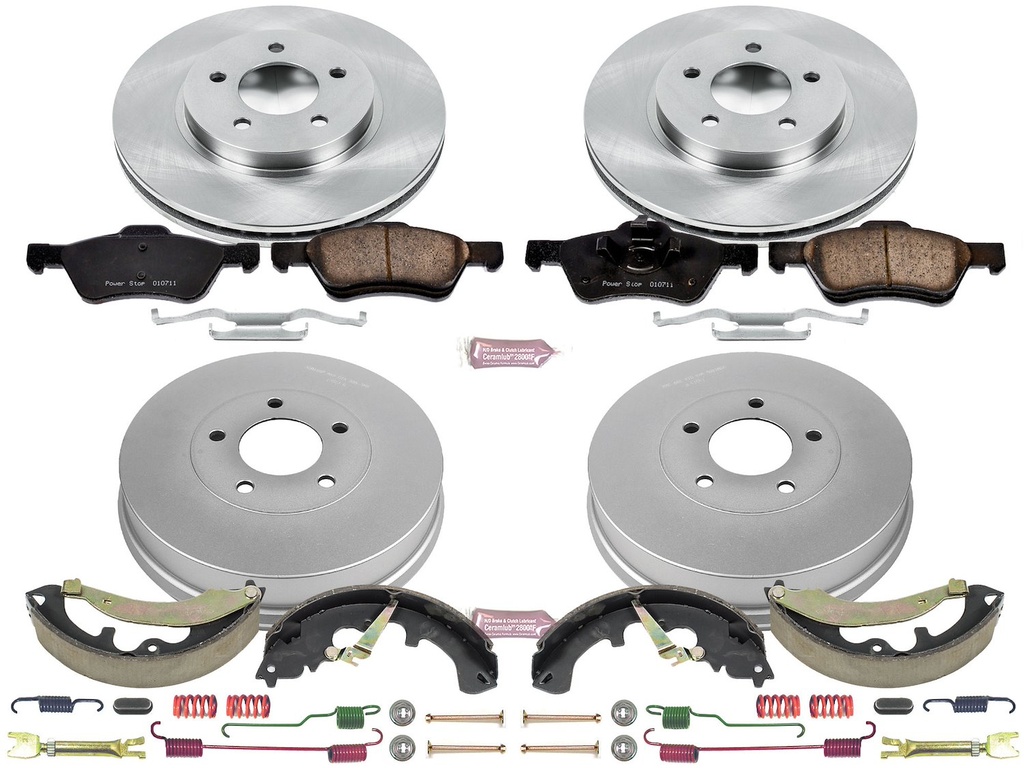 Power Stop KOE15255DK: Autospecialty OE Stock Replacement 1-Click Daily Driver Brake Kit
