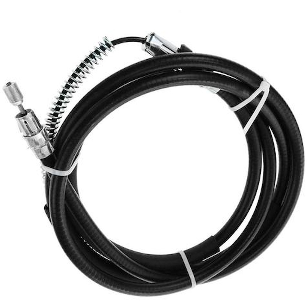 OER TR2A635X: TR2A635X 1985-97 Ford F-250, F-350, Park Brake Cable, Rear Drum Brakes, 95.82 Inches Long, Rear, RH