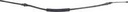 OER 3934645: Rear Parking Brake Cable 1968-1969 Chevy Camaro/Pontiac Firebird