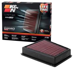 K&N Washable Lifetime Performance Air Filters
