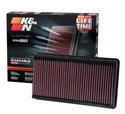K&N Washable Lifetime Performance Air Filters