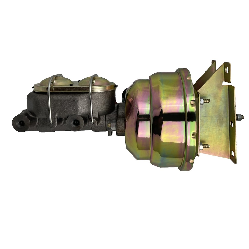 Leed Brakes PBKT6001: PBKT6001 Vacuum Brake Booster, Power Booster Kit 8 in. Dual Booster 1-1/8 in. Bore Master (Zinc)