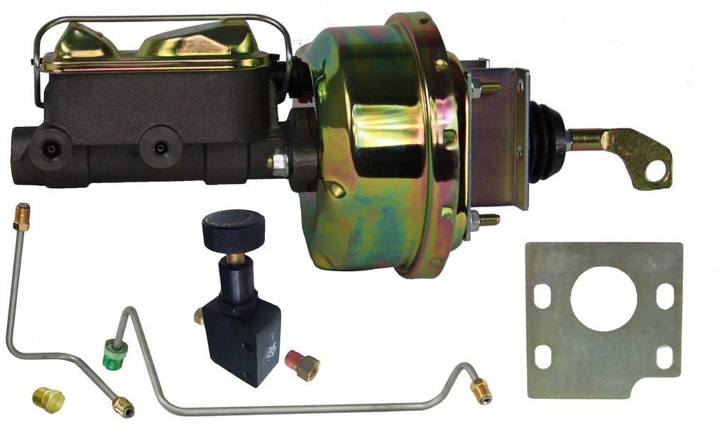 Leed Brakes FC0042HK: FC0042HK Power Hydraulic Kit, 1964-1966 Ford Mustang w/Manual Trans, w/Pre-Bent Lines, Adjustable Valve