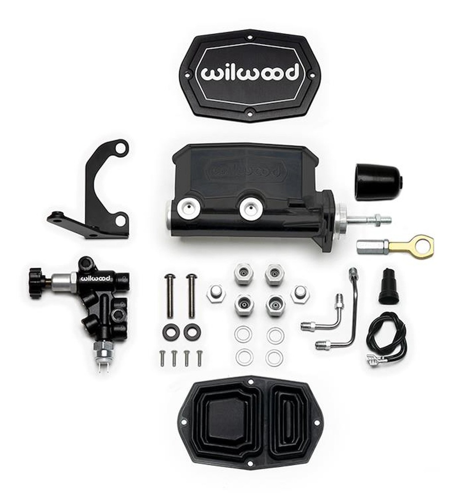 Wilwood 261-15522-BK: KIT M/C TANDEM CMPCT 7/8"