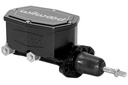 Wilwood 260-16521-BK: 260-16521-BK Aluminum Tandem Compact Master Cylinder for 1963-1967 Corvette