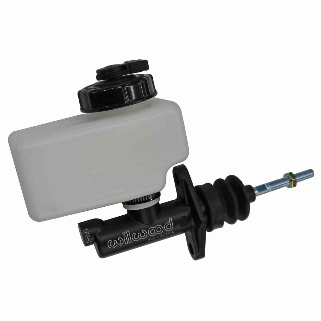 Wilwood 260-13072: Short Remote M/C 3/4 Bore 10oz Reservoir w/ Level Cap