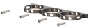 Wilwood 250-16874: Triple Billet Aluminum Reservoir Bracket for Billet Brake/Clutch Reservoirs w/2.450 in. Nominal Diameter [Gray Anodized]