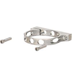 Wilwood 250-16871: Single Billet Aluminum Reservoir Bracket for Billet Brake/Clutch Reservoirs w/2.450 in. Nominal Diameter [Natural Finish]