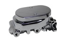 Leed Brakes MC005: MC005 Master Cylinder, 1977-1982 Chevrolet Corvette, 1 Inch Bore, Gm-Style, Chrome, Flat Top