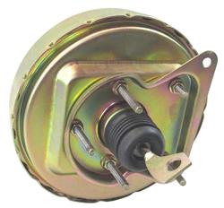 OER PB1087A: PB1087A 1967-69 Mustang / Cougar 9 in. Single Diaphragm Bendix Power Brake Booster w/ Bracket - Zinc