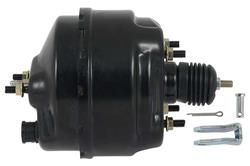 OER PB1084B: PB1084B 8" Power Brake Booster, Dual Diaphragm, Universal, Bendix Style, Black