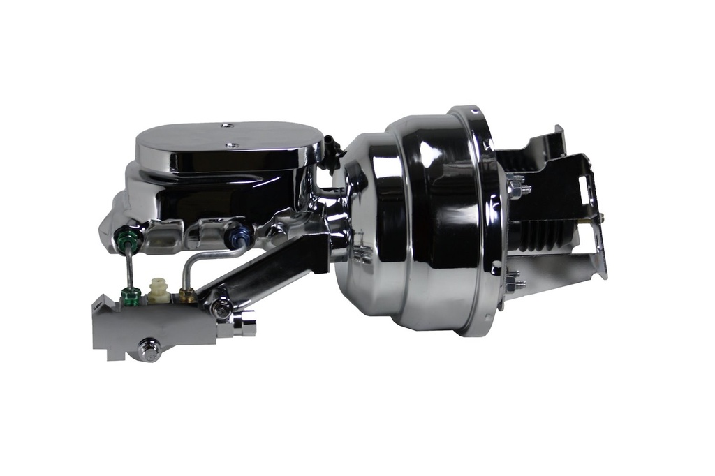 Leed Brakes 4V6B2: 1960-1966 GM Trucks Power Brake Master Cylinder & Booster Kit