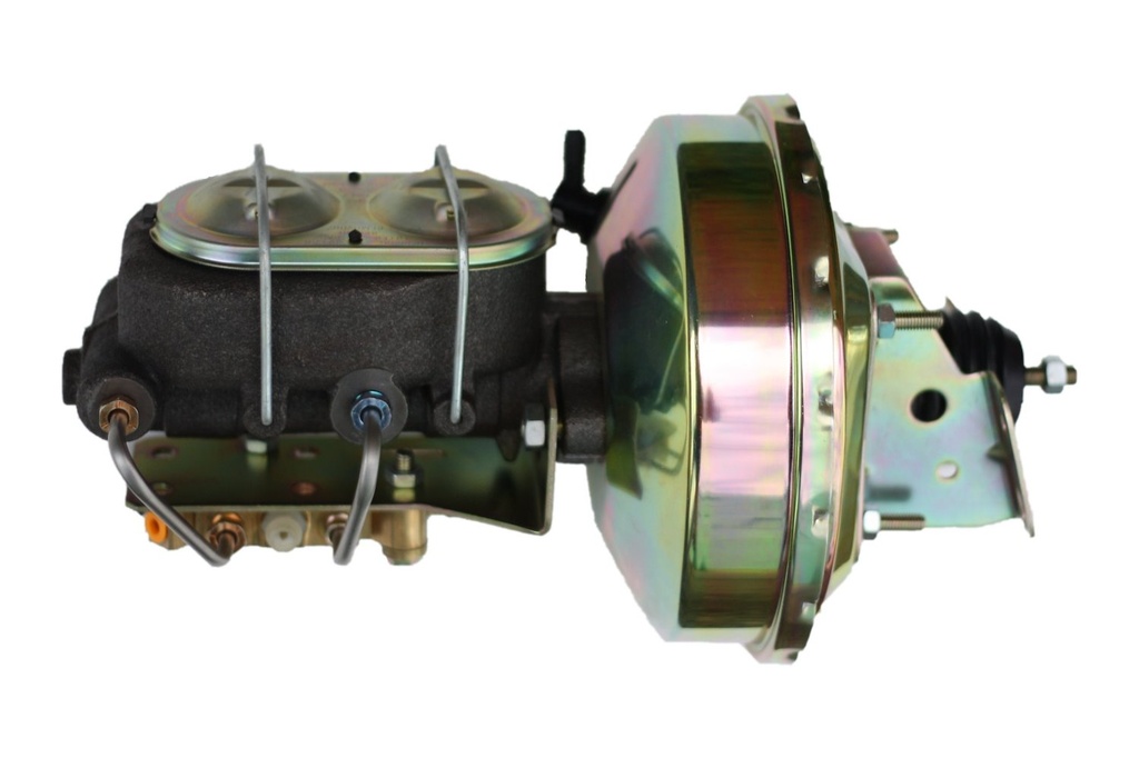 Leed Brakes 1E181: 1E181 Vacuum Brake Booster, 9 in. Power Booster, 1-1/8 in. Bore Master Disc/Drum (Zinc)