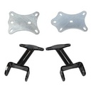 QA1 7740-374: GM Gen III LS Engine Mounts for 1963-1987 Chevy C10, GMC C15 2WD Trucks w/QA1 Crossmember