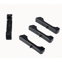 Prothane 7-1711-BL: Radiator Insulators 1968-87 GM Small Block
