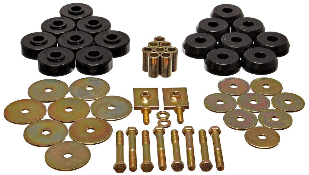 Energy Suspension 3-4166G: Body Mount Bushing Set 1959-1964 Chevy Impala