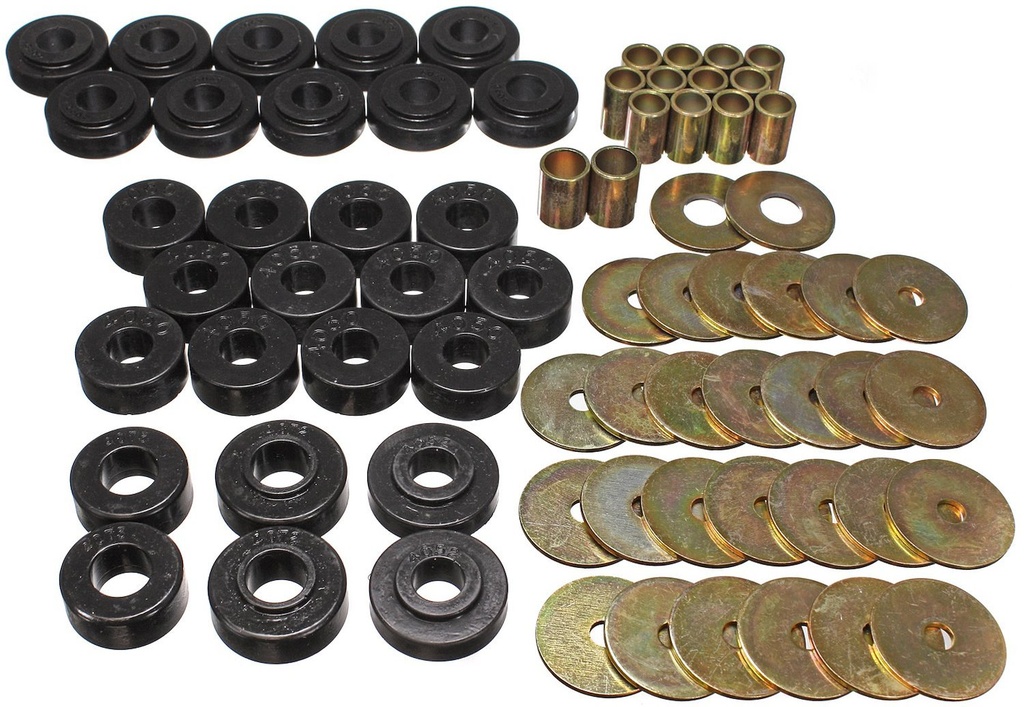 Energy Suspension 3-4111G: Body Mount Bushing Set 1965-1967 Chevy Chevelle & El Camino