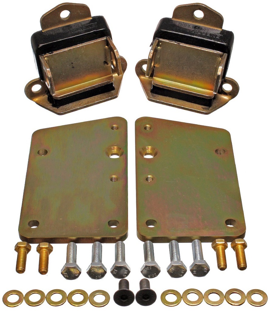 Energy Suspension 3-1148G: Short & Wide Motor Mounts LS Conversion Set