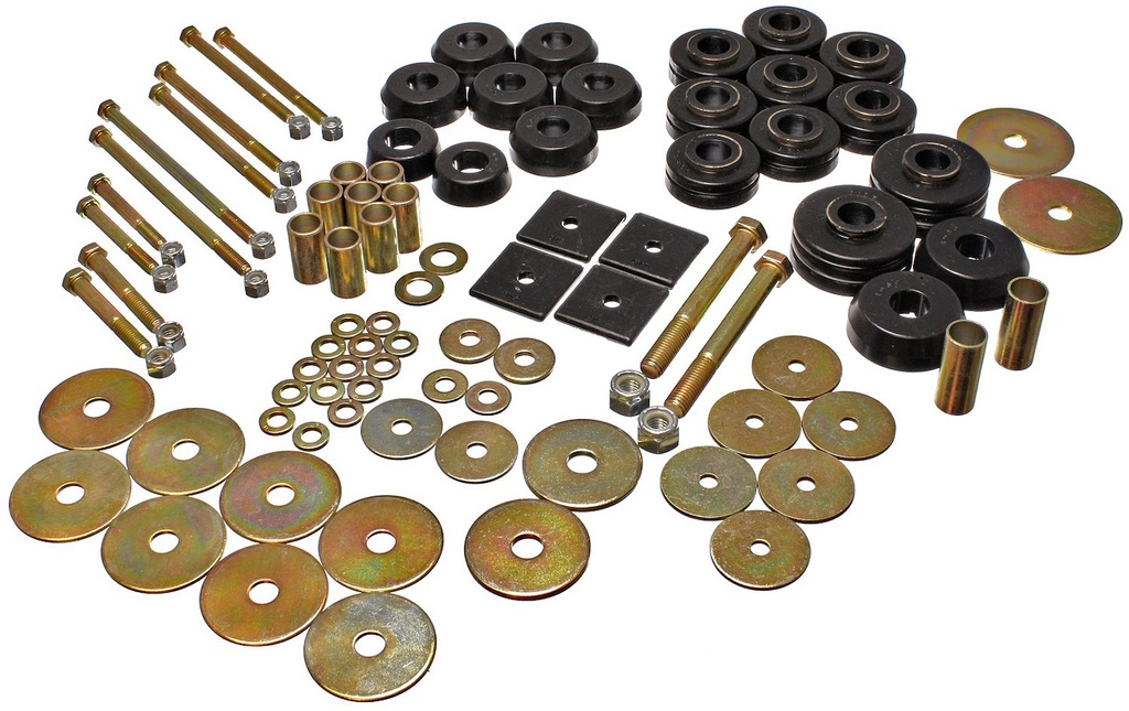 Energy Suspension 3-4149G: Body Mount Bushing Set 1967-1972 GM Suburban