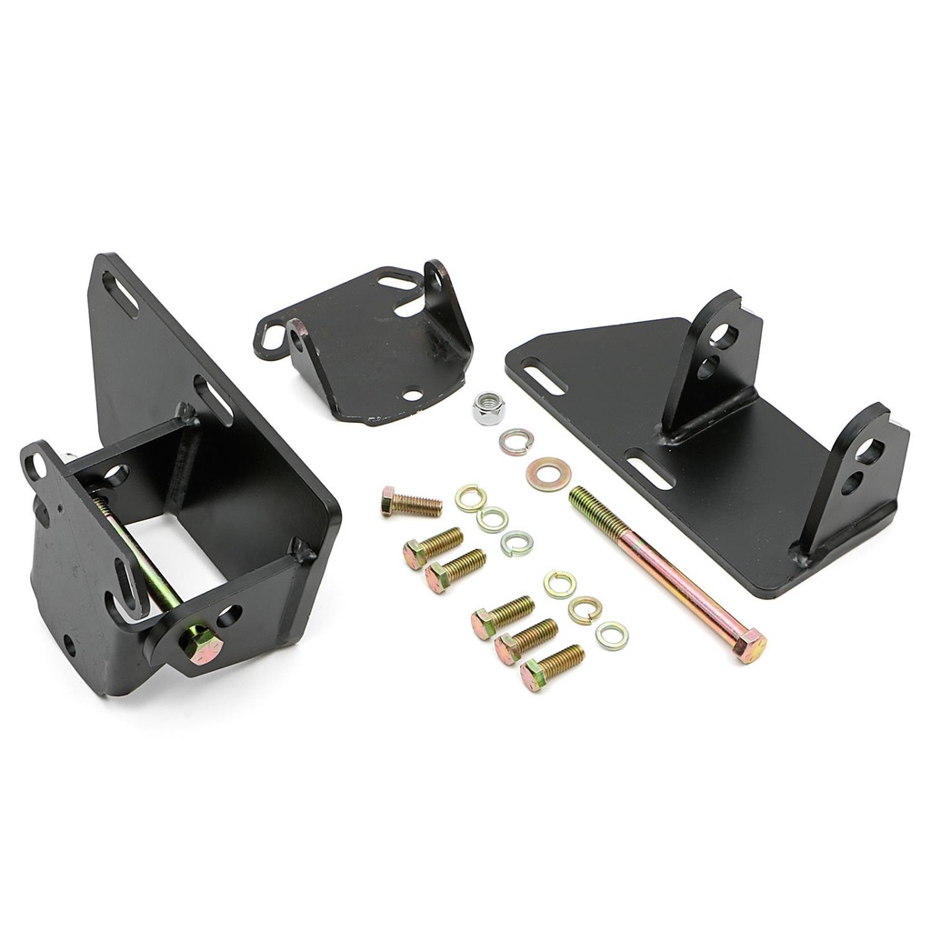 Trans Dapt 4528: Engine Swap Motor Mount Kit Small Block Chevy V8 into S10/S15 2WD