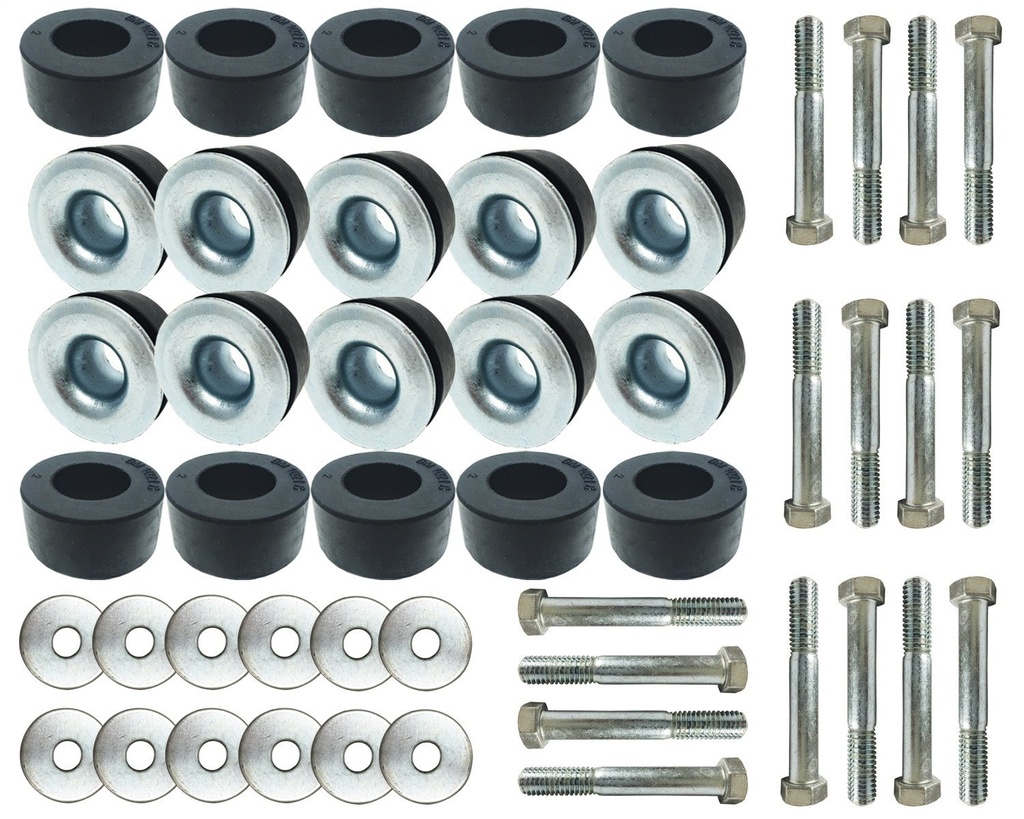 Autopro USA BM1020KIT: BM1020KIT Body Mount Bushing and Hardware Kit for 1964-1967 Buick, Chevy, Oldsmobile