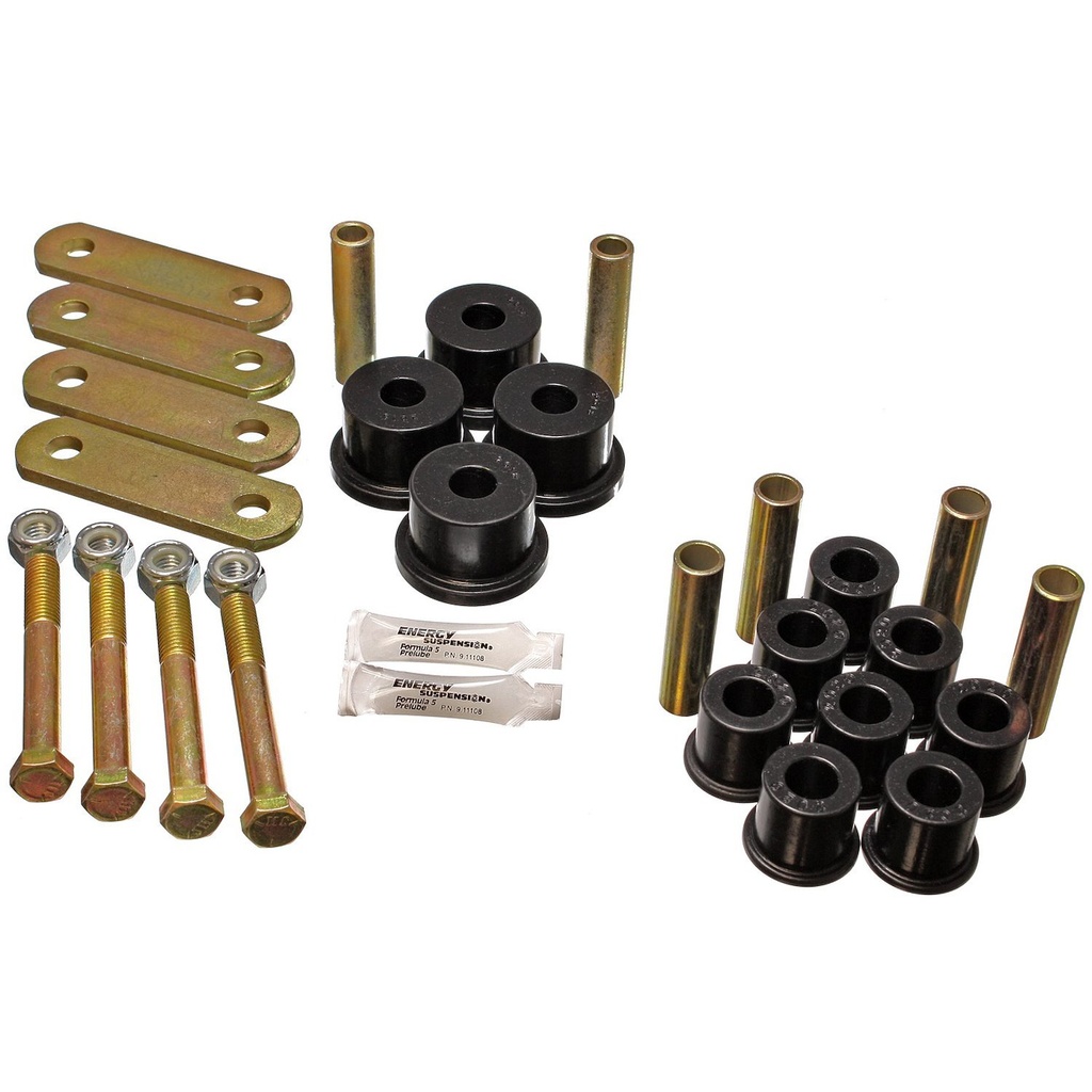 Energy Suspension 4-2135G: Heavy Duty Shackle Set 1964-73 Ford Mustang